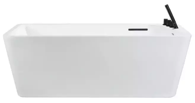 Гидромассажная ванна акриловая «Orans» BT-NL609BR 170/80 с каркасом с сифоном белая правая