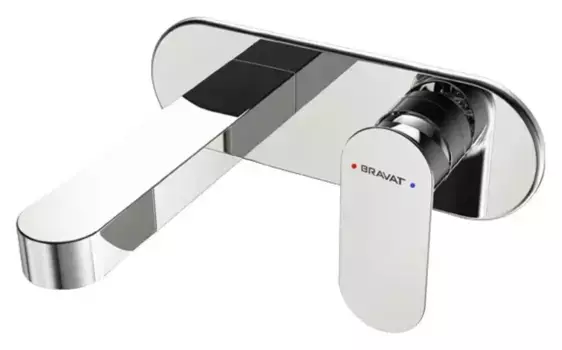 Gina Смеситель скрытого монтажа для раковины (внешняя часть) P69182C · Gina, Bravat, P69182C-ENG