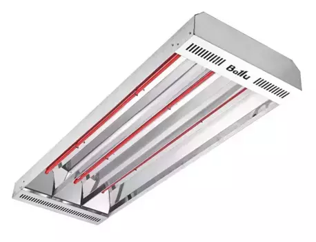 Инфракрасный электрический обогреватель «Ballu» BIH-T2-4.5 серый серебристый