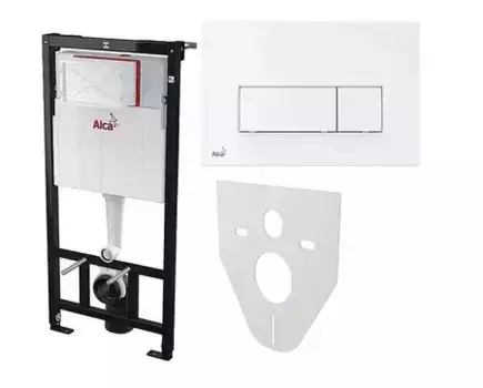 Инсталляция для унитаза с кнопкой «AlcaPlast» AM101/1120-4:1 RU M570-0001