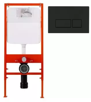 Инсталляция для унитаза с кнопкой «Belbagno» BB026/BB044NERO