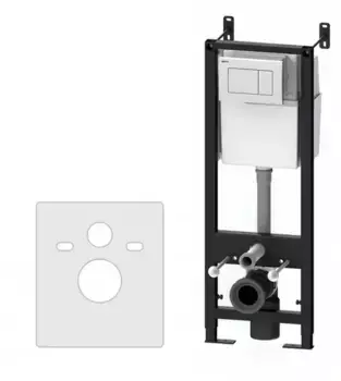 Инсталляция для унитаза с кнопкой «Damixa» DX00.I011.0101