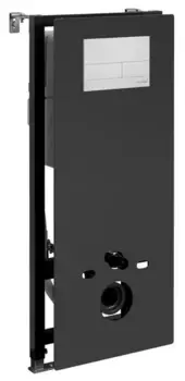 Инсталляция для унитаза с кнопкой «WasserKRAFT» Abens 20TLT.010.ME.BL.WM04