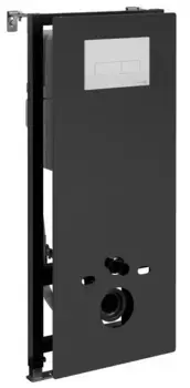 Инсталляция для унитаза с кнопкой «WasserKRAFT» Abens 20TLT.010.ME.BL.WM03