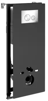 Инсталляция для унитаза с кнопкой «WasserKRAFT» Abens 20TLT.010.ME.BL.BN02