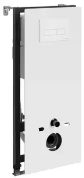 Инсталляция для унитаза с кнопкой «WasserKRAFT» Abens 20TLT.010.ME.WH.WM03