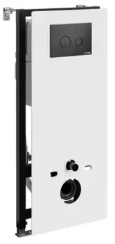 Инсталляция для унитаза с кнопкой «WasserKRAFT» Abens 20TLT.010.ME.WH.MB01