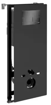 Инсталляция для унитаза с кнопкой «WasserKRAFT» Abens 20TLT.010.ME.BL.PB04