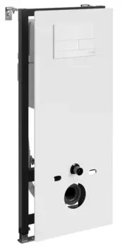 Инсталляция для унитаза с кнопкой «WasserKRAFT» Abens 20TLT.010.ME.WH.WH04