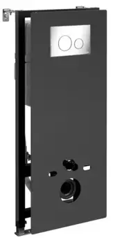 Инсталляция для унитаза с кнопкой «WasserKRAFT» Abens 20TLT.010.ME.BL.CH02