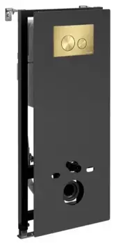 Инсталляция для унитаза с кнопкой «WasserKRAFT» Abens 20TLT.010.ME.BL.MG02