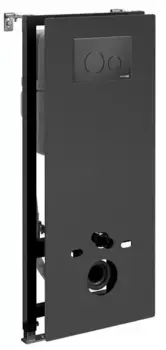 Инсталляция для унитаза с кнопкой «WasserKRAFT» Abens 20TLT.010.ME.BL.MB02