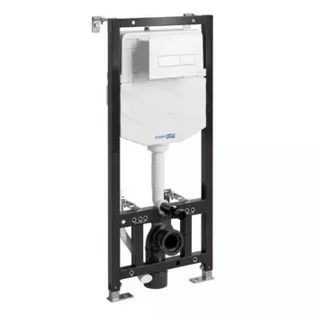 Инсталляция для унитаза с кнопкой «WasserKRAFT» Aller 10TLT.010.ME.WM03