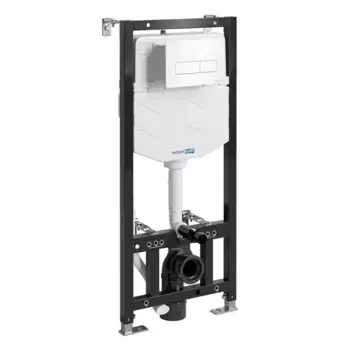 Инсталляция для унитаза с кнопкой «WasserKRAFT» Aller 10TLT.010.ME.WH03