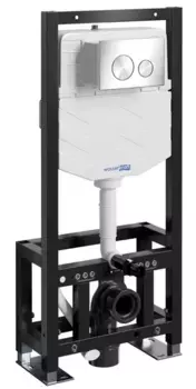 Инсталляция для унитаза с кнопкой «WasserKRAFT» Dill 61TLT.010.ME.BN02