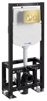 Инсталляция для унитаза с кнопкой «WasserKRAFT» Dill 61TLT.010.ME.MG02