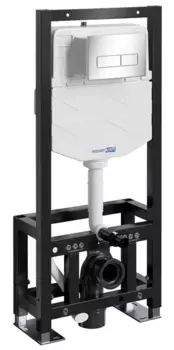 Инсталляция для унитаза с кнопкой «WasserKRAFT» Dill 61TLT.010.ME.BN03