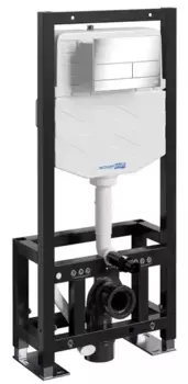 Инсталляция для унитаза с кнопкой «WasserKRAFT» Dill 61TLT.010.ME.CH04