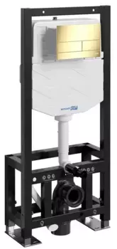 Инсталляция для унитаза с кнопкой «WasserKRAFT» Dill 61TLT.010.ME.PG04