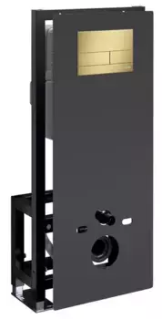 Инсталляция для унитаза с кнопкой «WasserKRAFT» Glan 66TLT.010.ME.BL.MG04