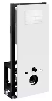 Инсталляция для унитаза с кнопкой «WasserKRAFT» Glan 66TLT.010.ME.WH.WM04