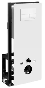 Инсталляция для унитаза с кнопкой «WasserKRAFT» Glan 66TLT.010.ME.WH.WH04