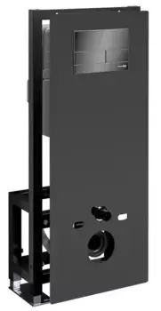 Инсталляция для унитаза с кнопкой «WasserKRAFT» Glan 66TLT.010.ME.BL.PB04