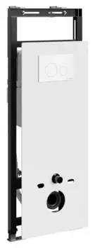 Инсталляция для унитаза с кнопкой «WasserKRAFT» Salm 27TLT.010.ME.WH.WM02