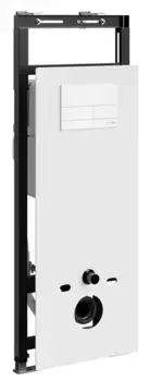 Инсталляция для унитаза с кнопкой «WasserKRAFT» Salm 27TLT.010.ME.WH.WM04
