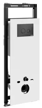 Инсталляция для унитаза с кнопкой «WasserKRAFT» Salm 27TLT.010.ME.WH.MB01