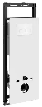 Инсталляция для унитаза с кнопкой «WasserKRAFT» Salm 27TLT.010.ME.WH.WH03