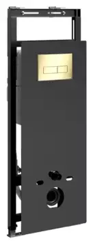 Инсталляция для унитаза с кнопкой «WasserKRAFT» Salm 27TLT.010.ME.BL.PG03