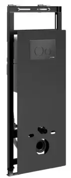 Инсталляция для унитаза с кнопкой «WasserKRAFT» Salm 27TLT.010.ME.BL.MB02