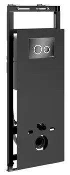 Инсталляция для унитаза с кнопкой «WasserKRAFT» Salm 27TLT.010.ME.BL.PB01