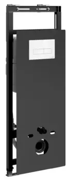 Инсталляция для унитаза с кнопкой «WasserKRAFT» Salm 27TLT.010.ME.BL.WM03