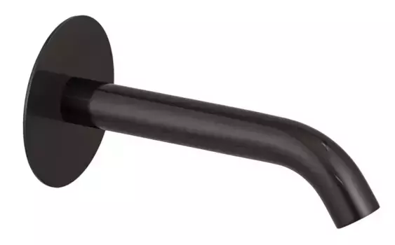 Излив к смесителю «Remer» 91XF90CFP 16,5 шлифованный чёрный хром