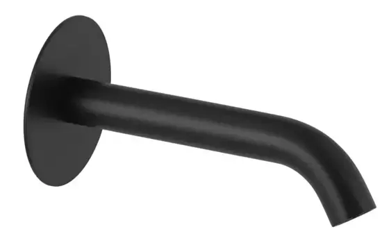 Излив к смесителю «Remer» 91XF90NO 16,5 чёрный матовый