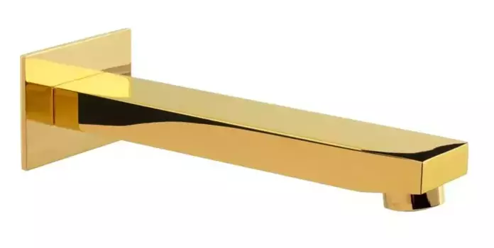 Излив к смесителю «Remer» Qubica 91QDO 17 золото