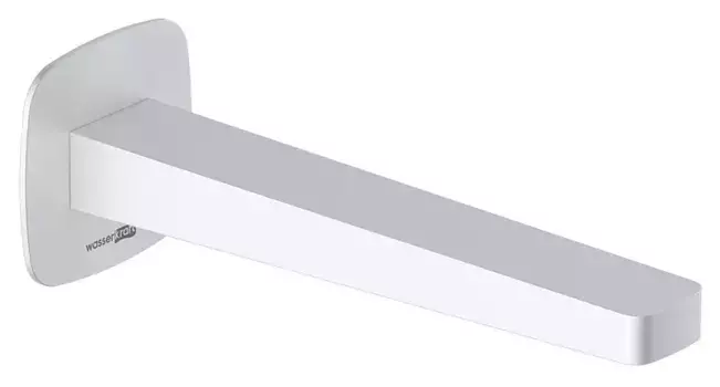 Излив к смесителю «WasserKRAFT» A316 23,2 белый матовый