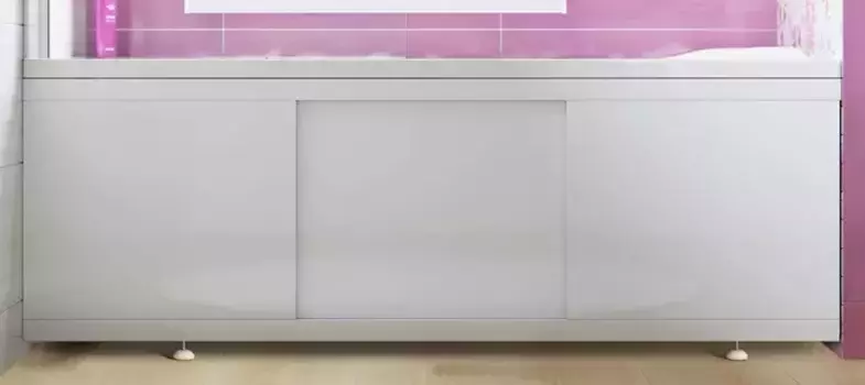 Экран под ванну «Alavann» Crystal 1,5 150 белый