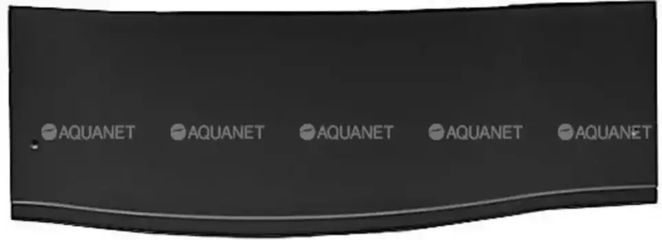 Экран под ванну «Aquanet» Palma 170 чёрный левый
