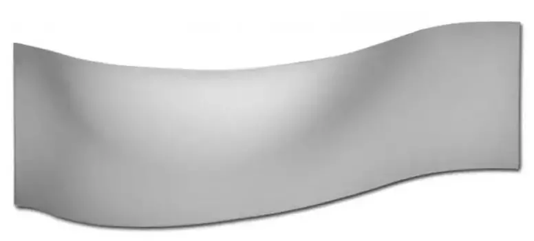 Экран под ванну «Marka One» Gracia 170 белый левый