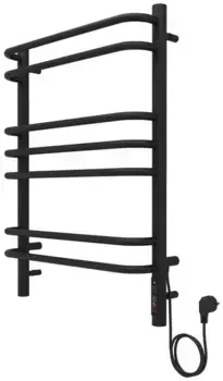 Электрический полотенцесушитель «Акватек» Пандора П7 AQ EL RPC0770BL 50/70 чёрный муар правый