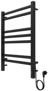 Электрический полотенцесушитель «Акватек» Поларис П7 AQ EL KO0770BL 50/70 чёрный муар правый