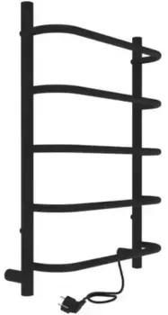 Электрический полотенцесушитель «Indigo» Embrace LCEE60-50BRR 52/60 чёрный муар универсальный