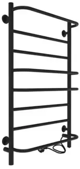 Электрический полотенцесушитель «Indigo» Europe LEE80-50BRR 52/80 чёрный муар универсальный