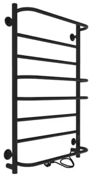 Электрический полотенцесушитель «Indigo» Europe Lux LELLE80-40BRRt 43/80 чёрный муар универсальный