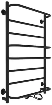 Электрический полотенцесушитель «Indigo» Europe Lux LELLE80-50BRRt 53/80 чёрный муар универсальный