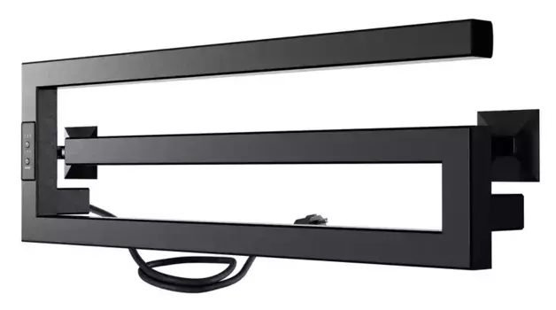 Электрический полотенцесушитель «Indigo» Sigma DGSIG20-60BRLt 60/20 чёрный муар универсальный