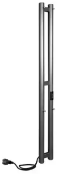 Электрический полотенцесушитель «Indigo» Style LSE120-10GFMRt 10/120 graphite Metallic универсальный